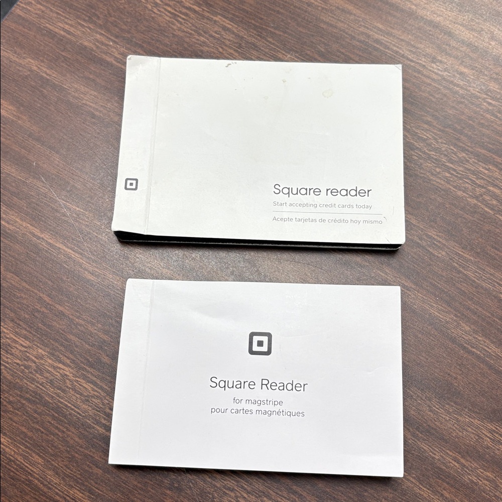 2 New Square Readers for Collecting Credit Card Payments